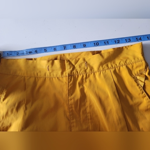 Love Binetti Pleated Pants Size 2 in Yellow - Picture 10 of 15